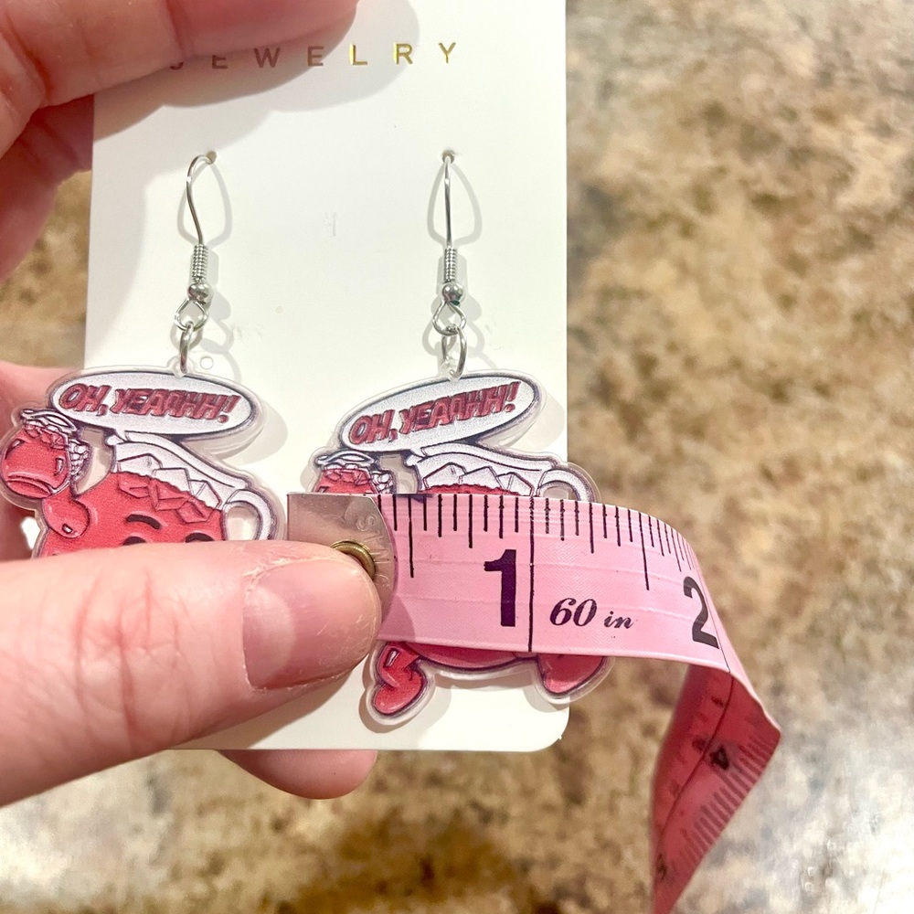 Kool-Aid Acrylic Earrings - Picture 7 of 7